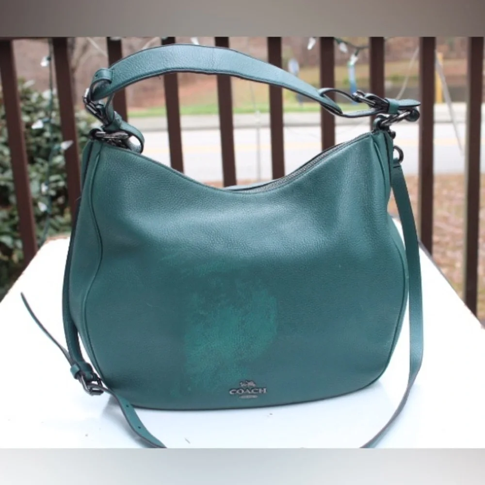 Coach Jasper tassel hobo bag